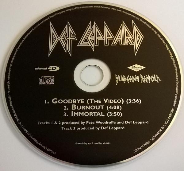 Def Leppard - Goodbye - Cd