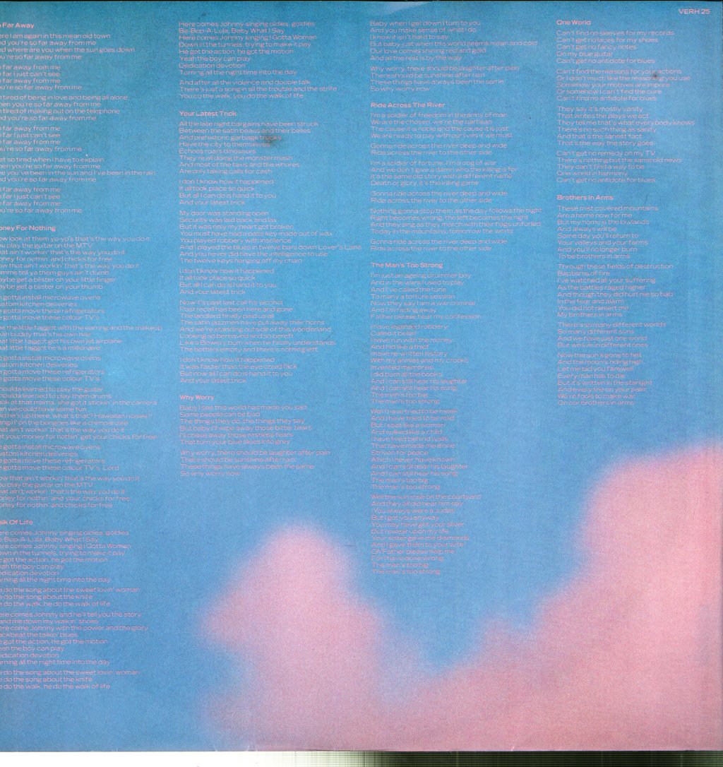 Dire Straits - Brothers In Arms - Lp