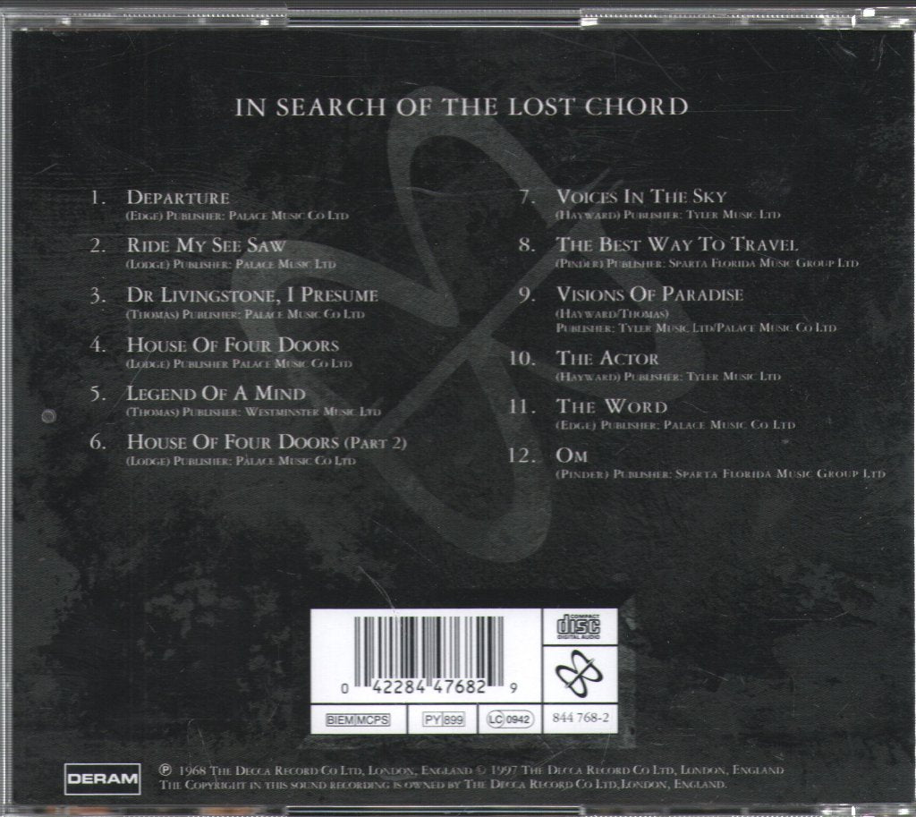 Moody Blues - In Search Of The Lost Chord - Cd