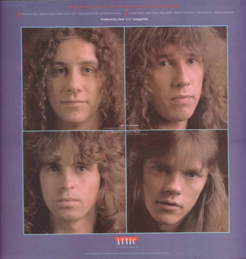 Anvil - Forged In Fire - Lp