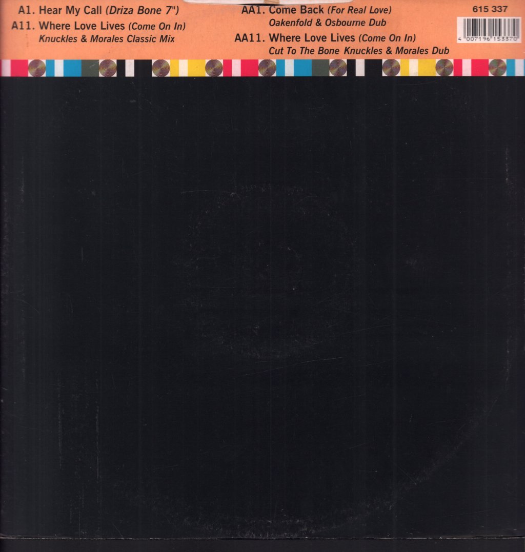 Alison Limerick - Hear My Call - 12 Inch