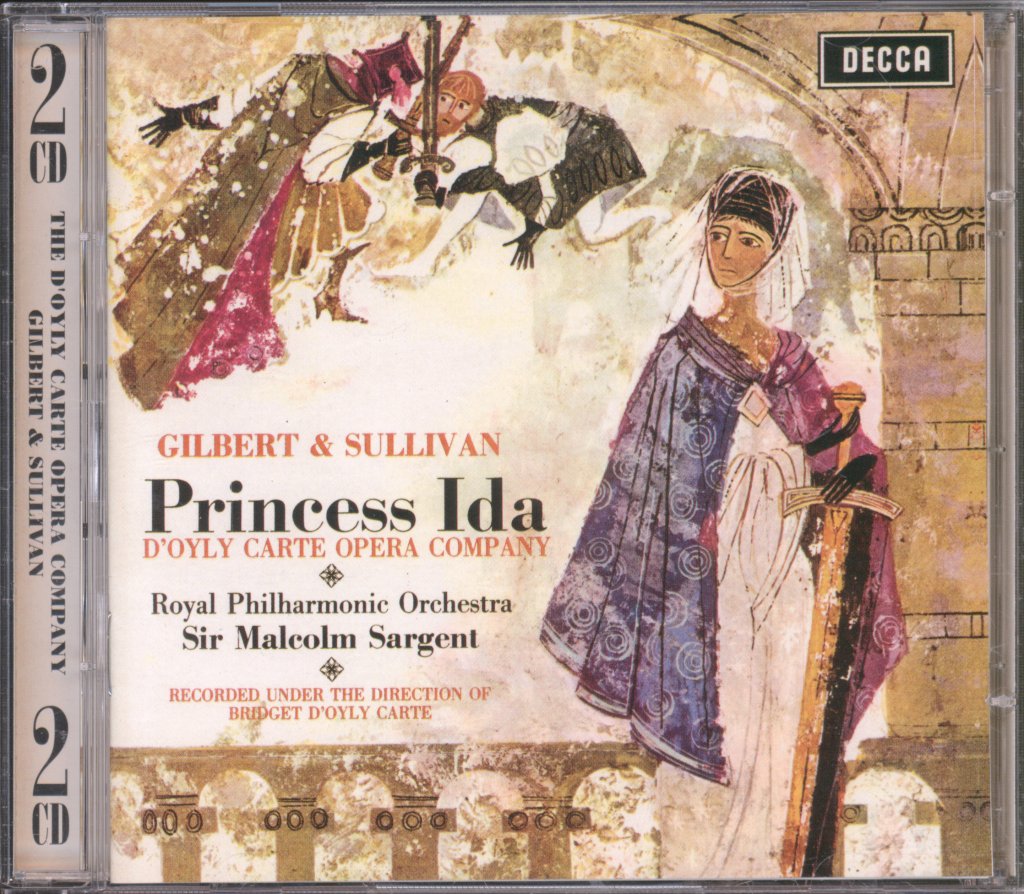Royal Philharmonic Orchestra, Sir Malcolm Sargent - Gilbert & Sullivan - Princess Ida / Pineapple Poll - Double Cd