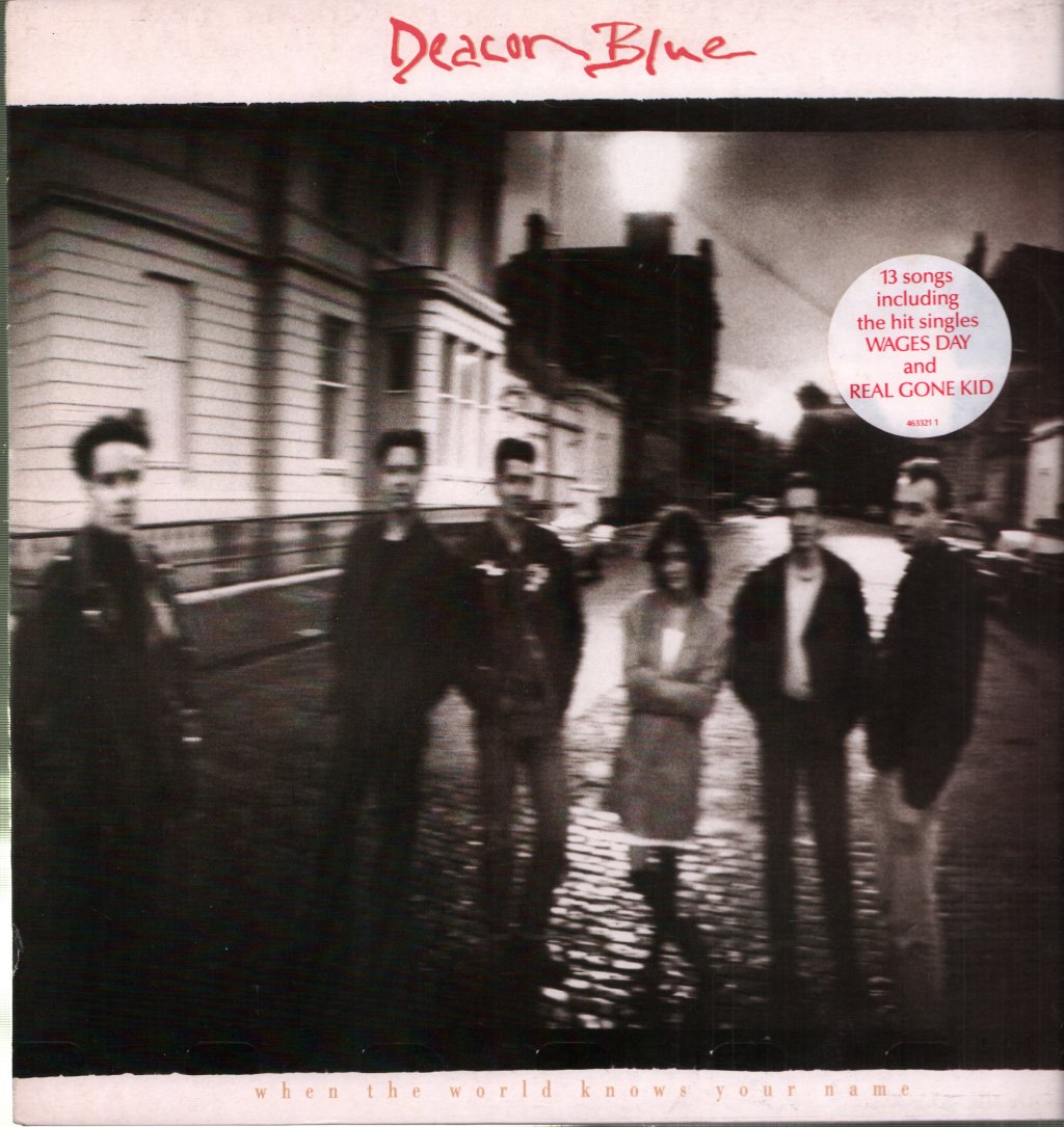 Deacon Blue - When The World Knows Your Name - Lp