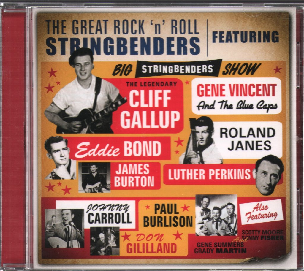Various Artists - Great Rock'n'Roll Stringbenders - Cd