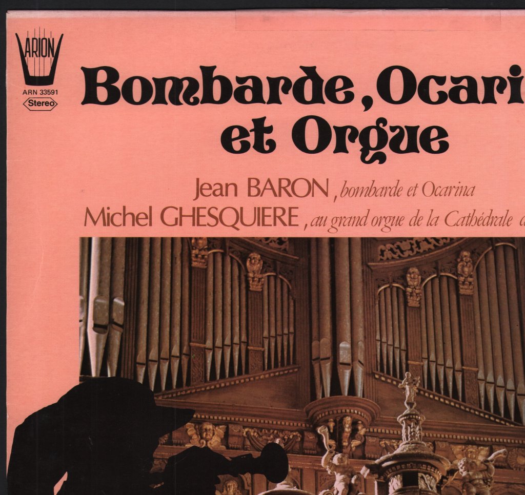 Jean Baron / Michel Ghesquiere - Bombarde, Ocarina Et Orgue - Lp