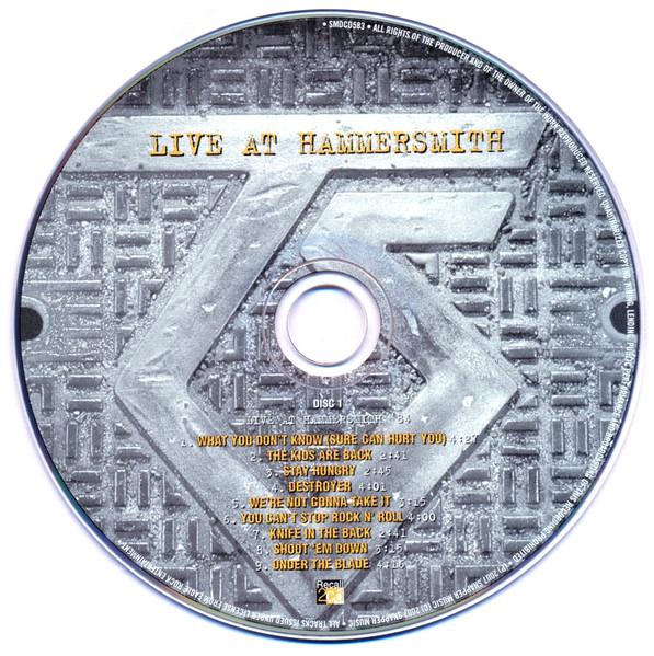 Twisted Sister - Live At Hammersmith - Double Cd