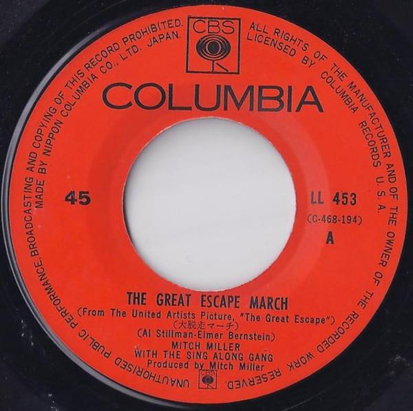 Mitch Miller And His Orchestra And Chorus - Great Escape March - 7 Inch