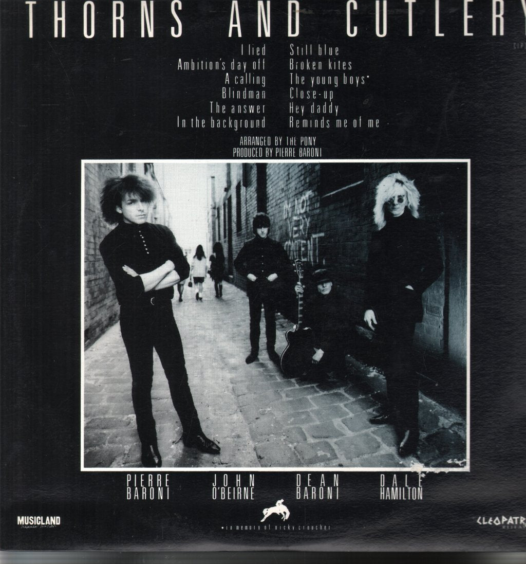Pony - Thorns And Cutlery - Lp