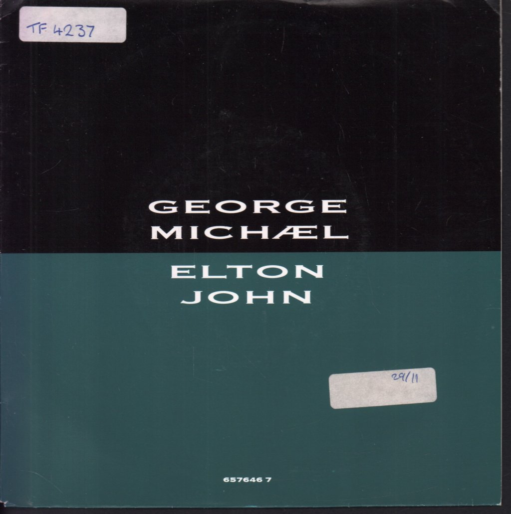 Elton John And George Michael - Don't Let The Sun Go Down On Me - 7 Inch