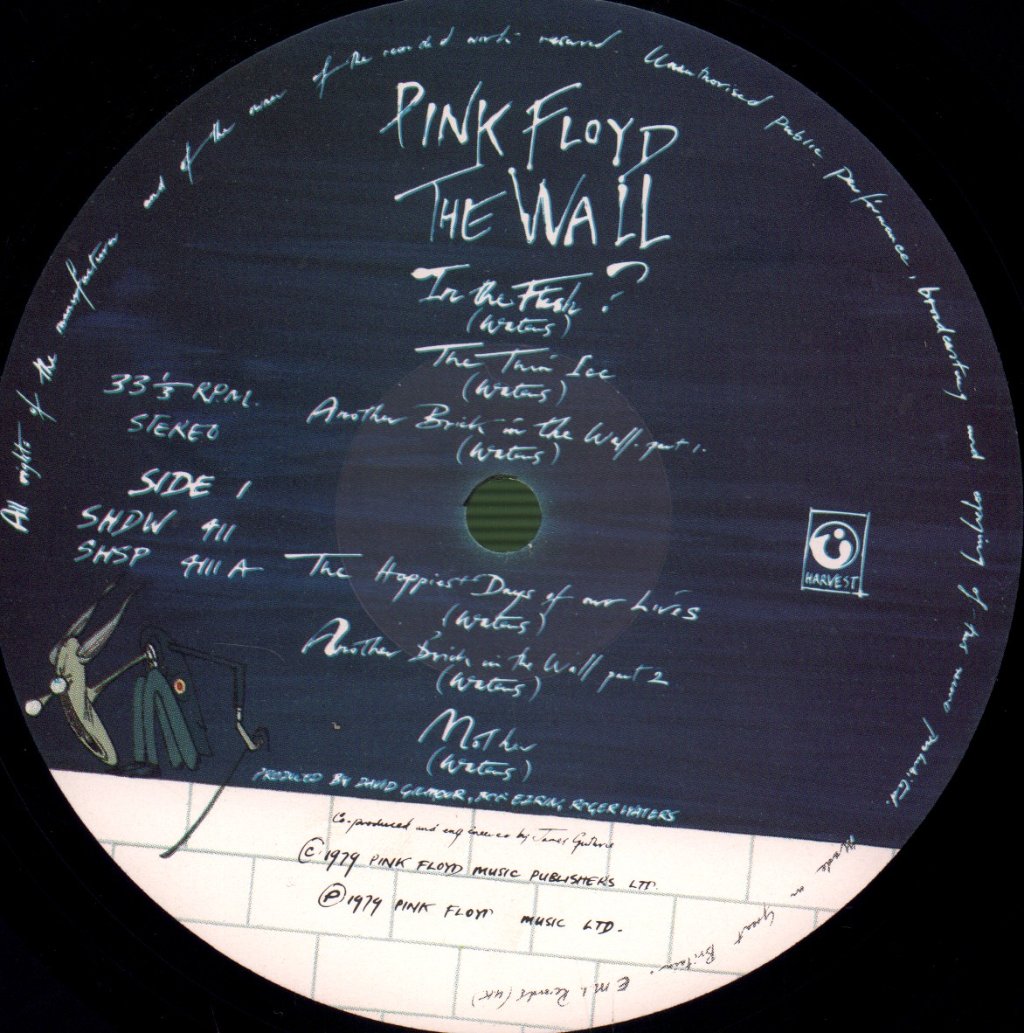 Pink Floyd - Wall - Double Lp