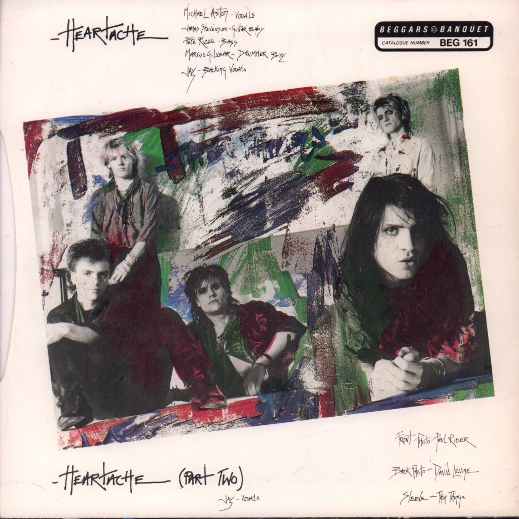 Gene Loves Jezebel - Heartache - 7 Inch