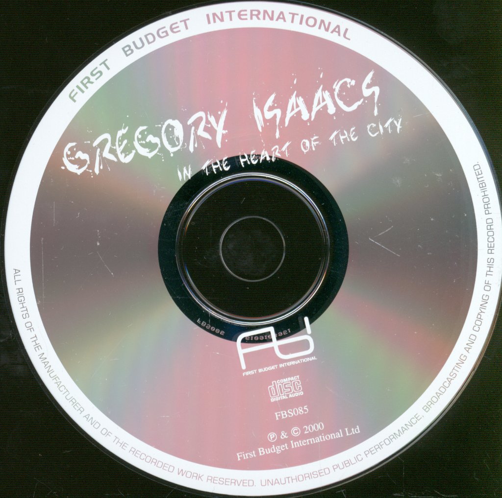 Gregory Isaacs - In The Heart Of The City - Cd
