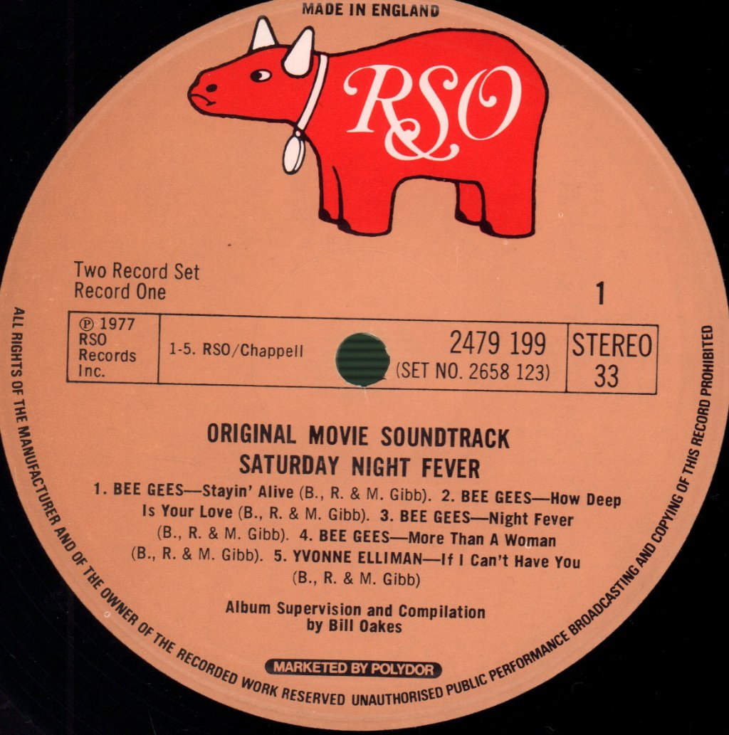 Various Artists - Saturday Night fever (Original Movie Soundtrack) - Double Lp