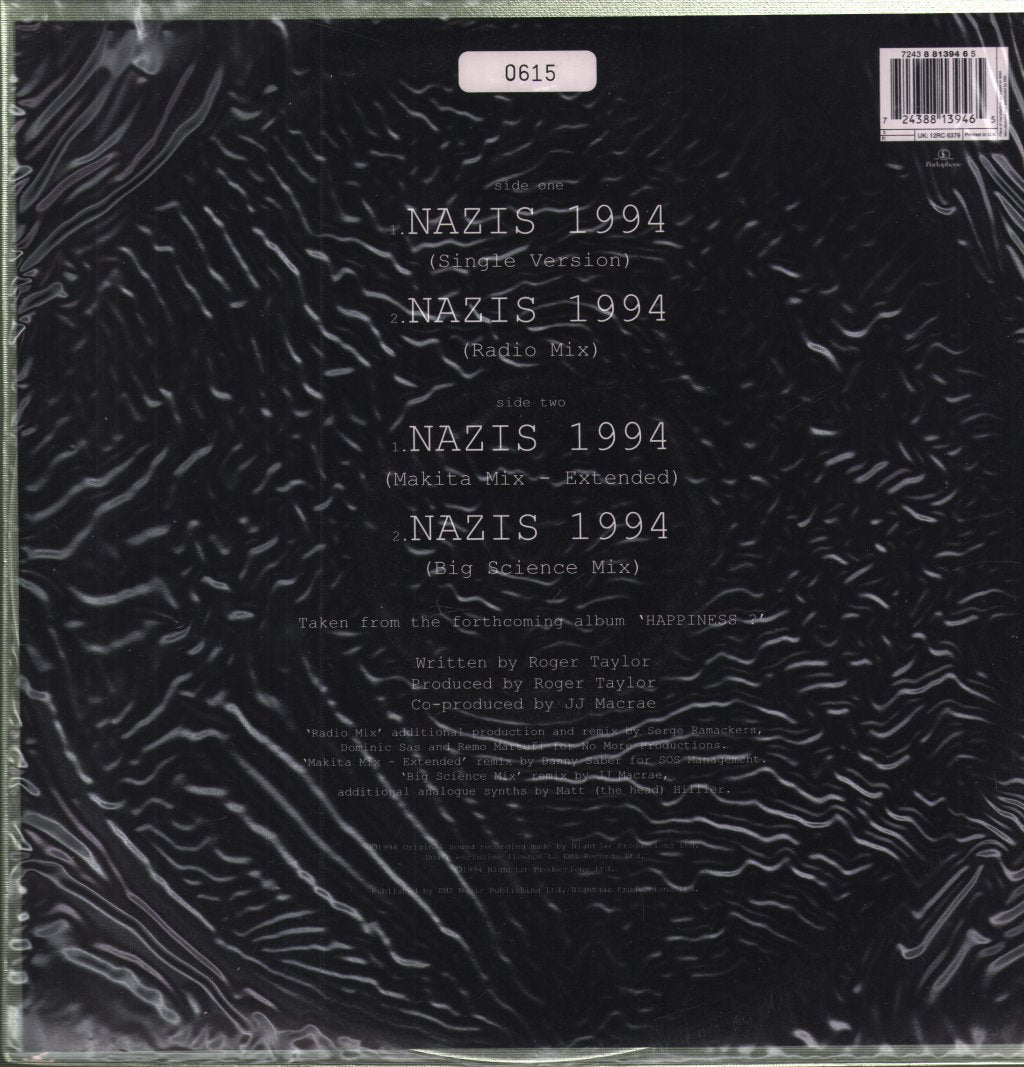Roger Taylor - Nazis 1994 - 12 Inch