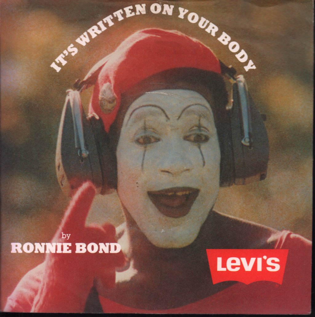 Ronnie Bond - It's Written On Your Body - 7 Inch