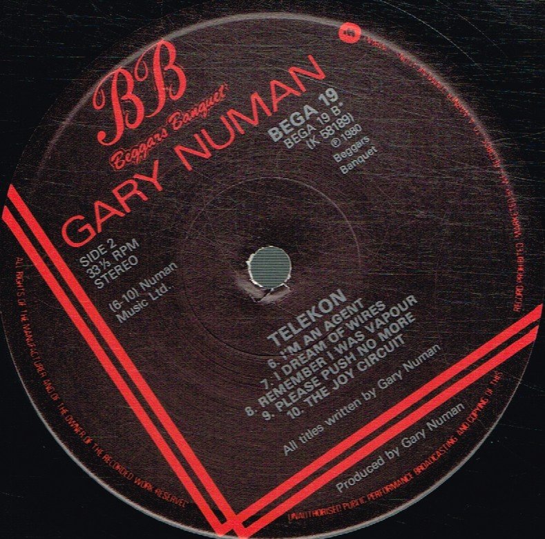 Gary Numan - Telekon - Lp