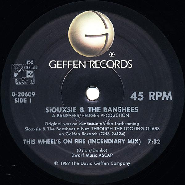 Siouxsie & The Banshees - This Wheel's On Fire - 12 Inch