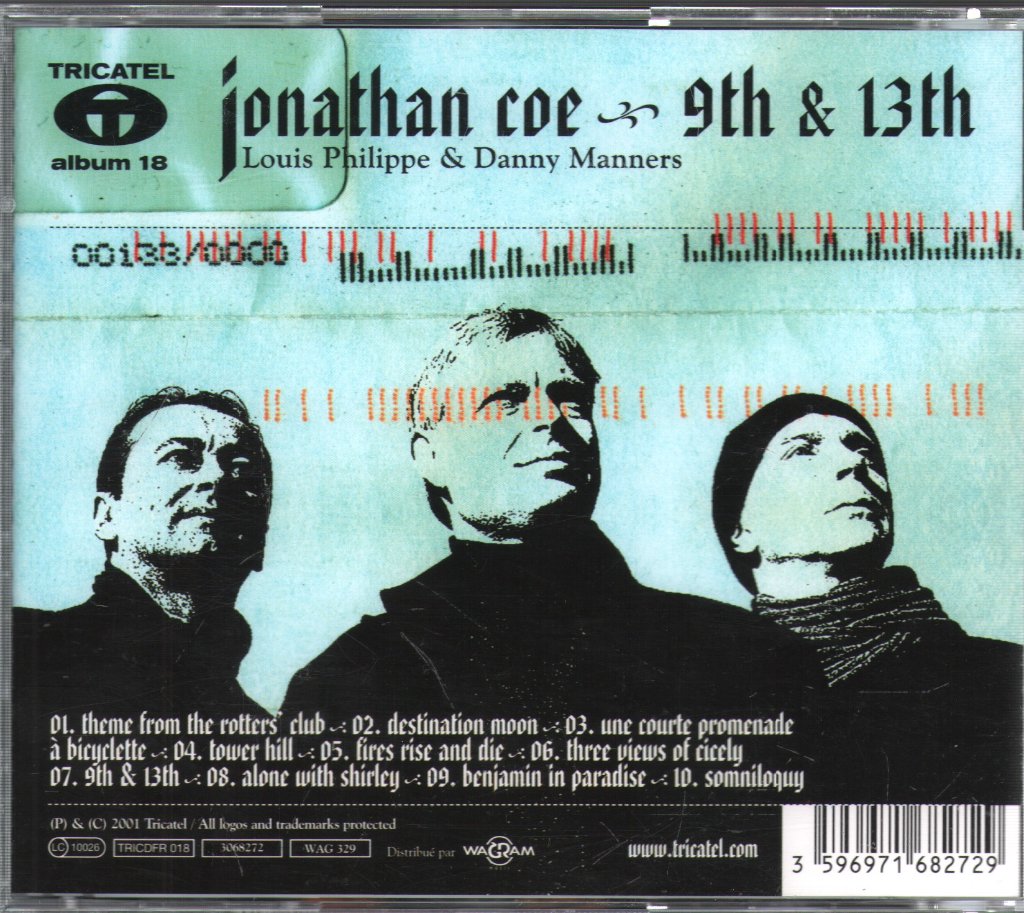 Jonathan Coe - 9th & 13th - Cd
