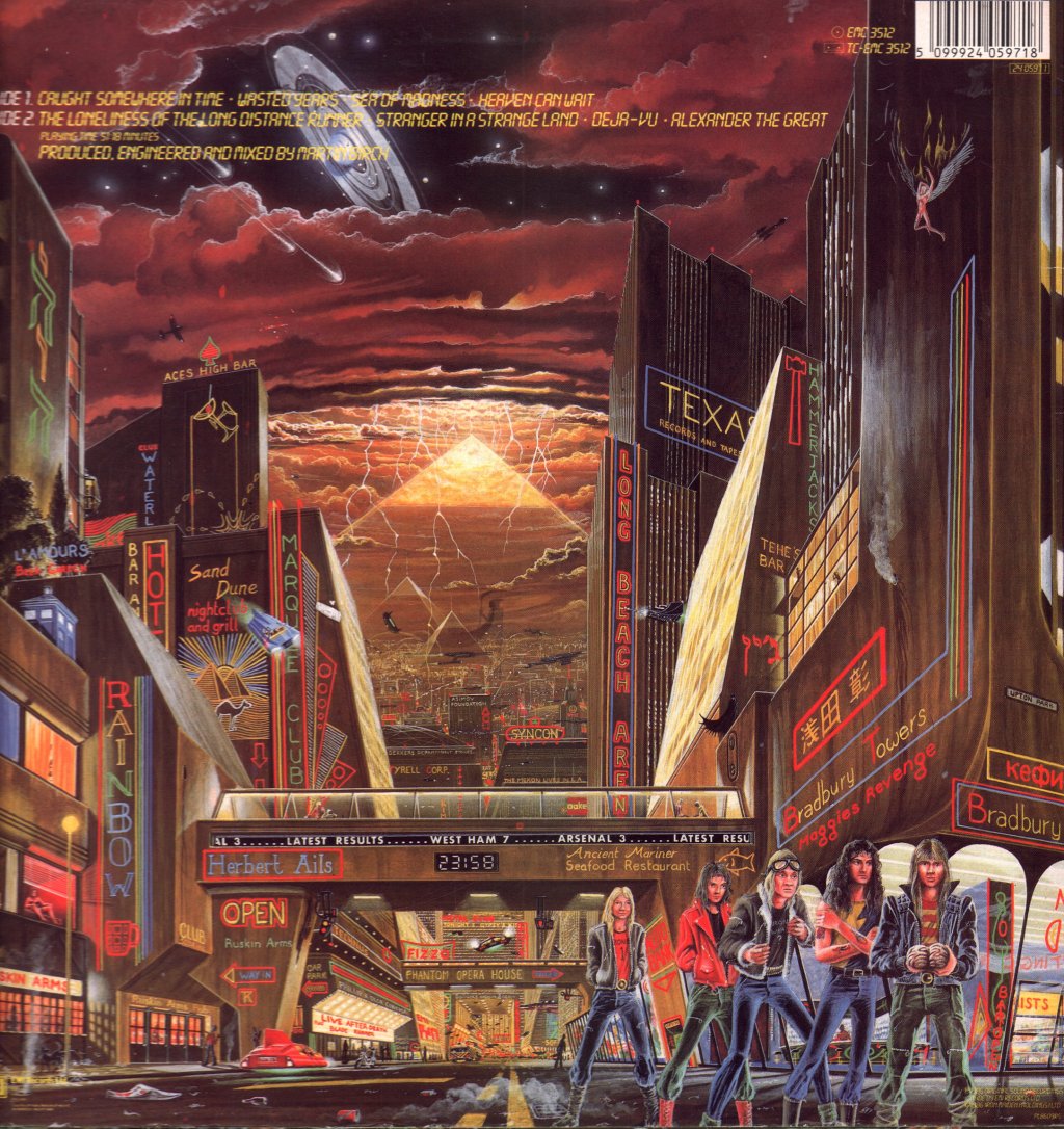 Iron Maiden - Somewhere In Time - Lp