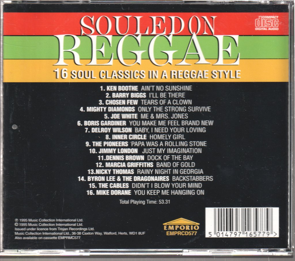 Various - Souled On Reggae - Cd