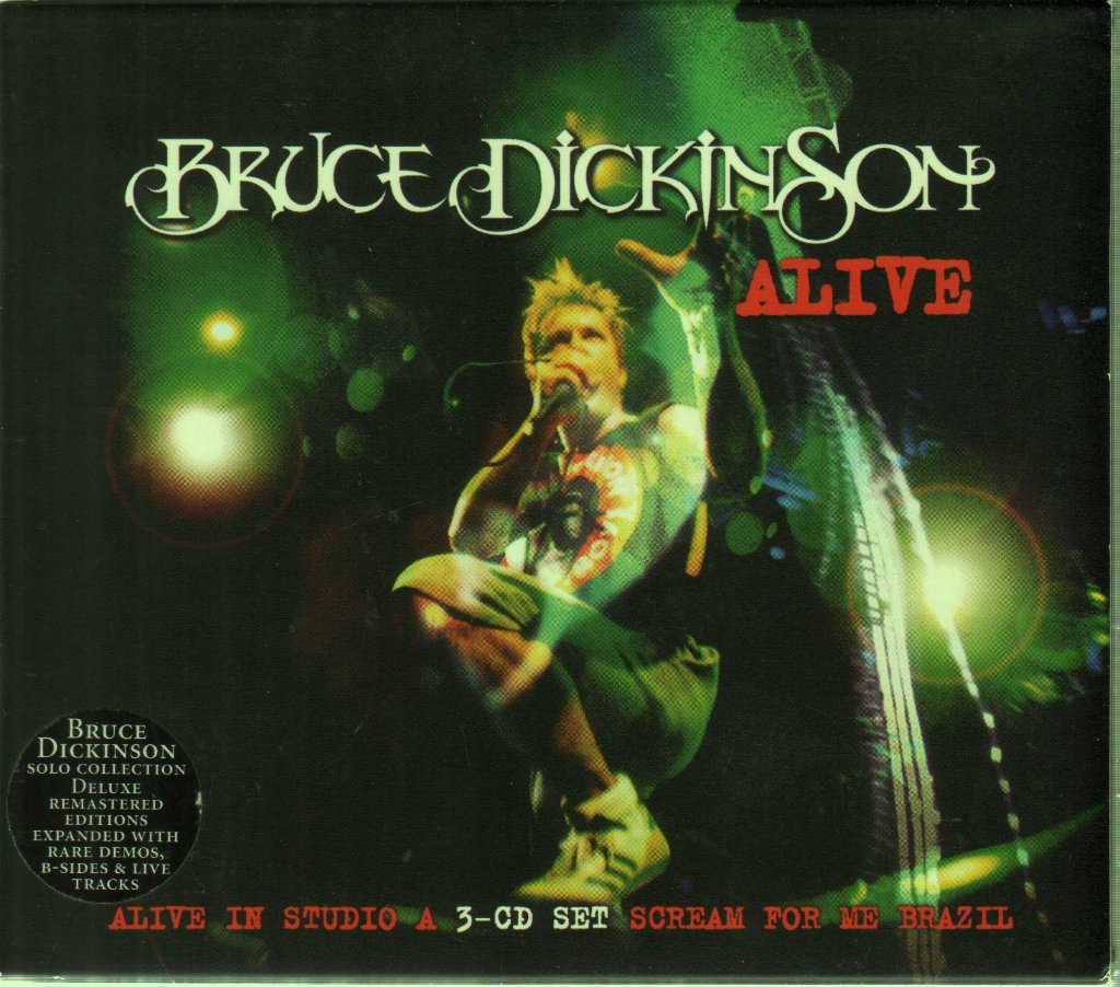Bruce Dickinson - Alive (Alive In Studio A / Scream For Me Brazil) - Cd Set
