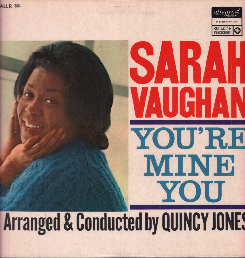 Sarah Vaughan - You're Mine You - Lp