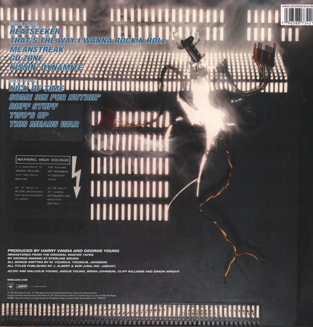 AC/DC - Blow Up Your Video - Lp