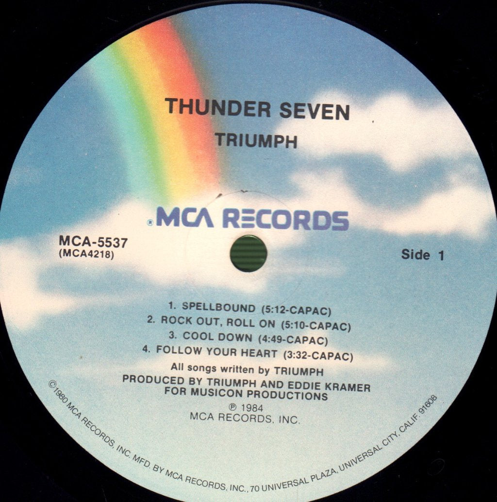Triumph - Thunder Seven - Lp