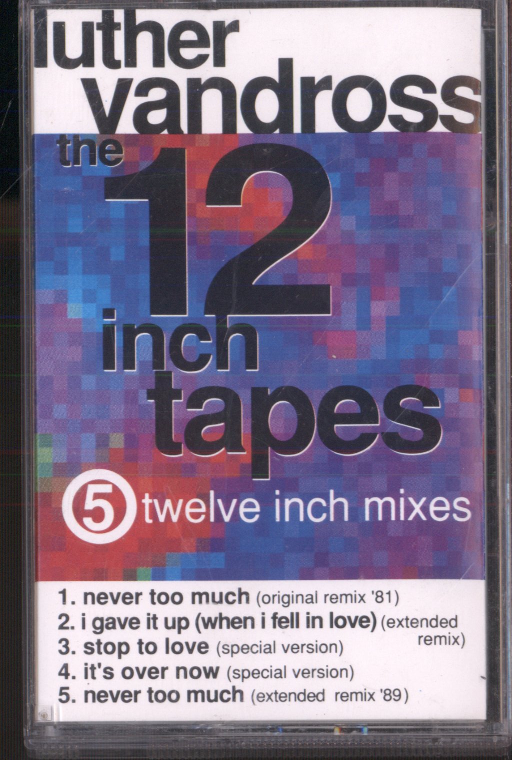 Luther Vandross - 12 Inch Tapes - Cassette