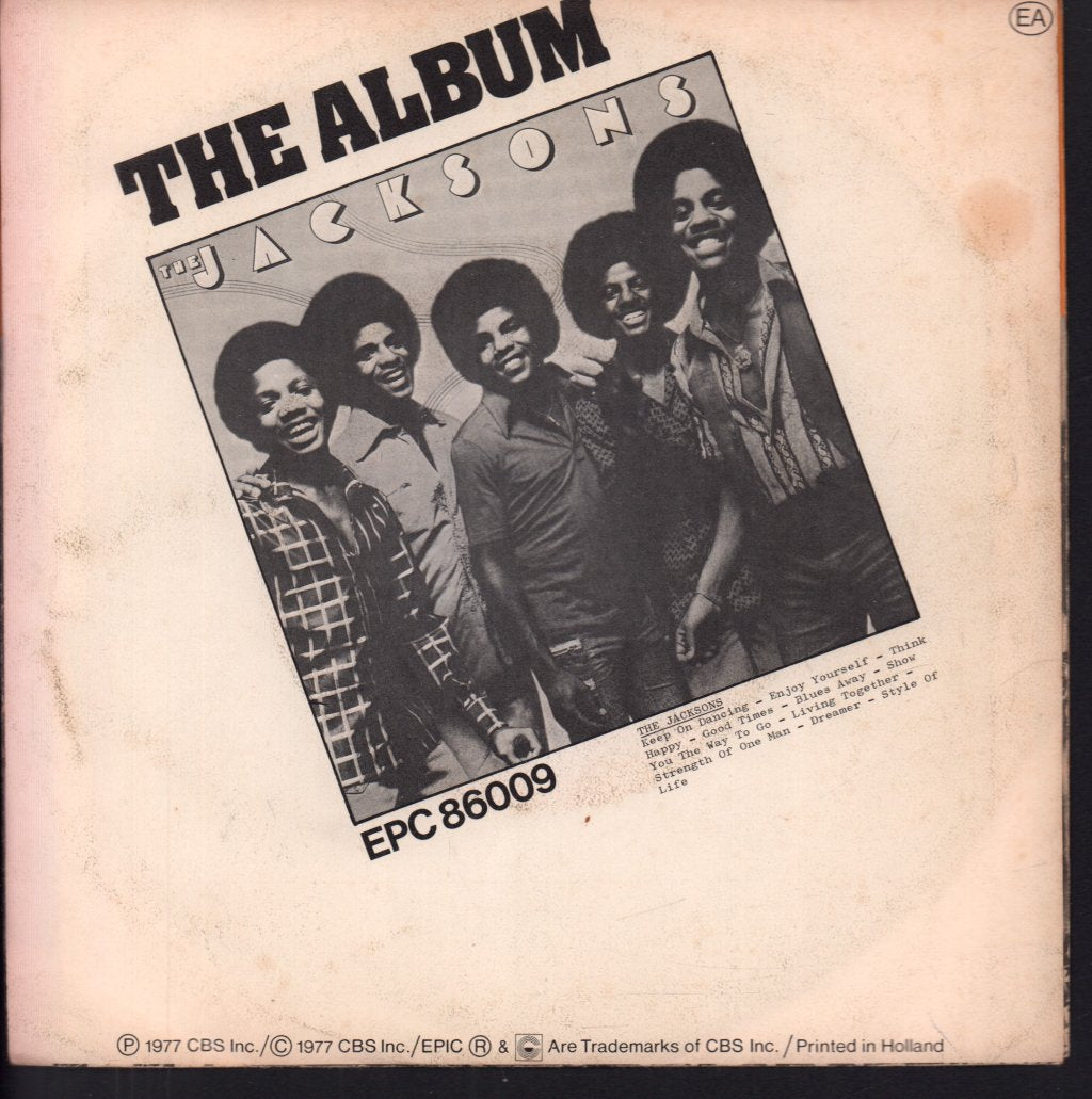 Jacksons (Us Group) - Show You The Way To Go - 7 Inch