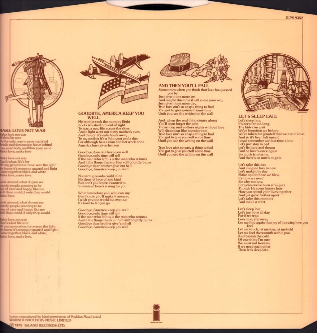 Peter Skellern - Hard Times - Lp