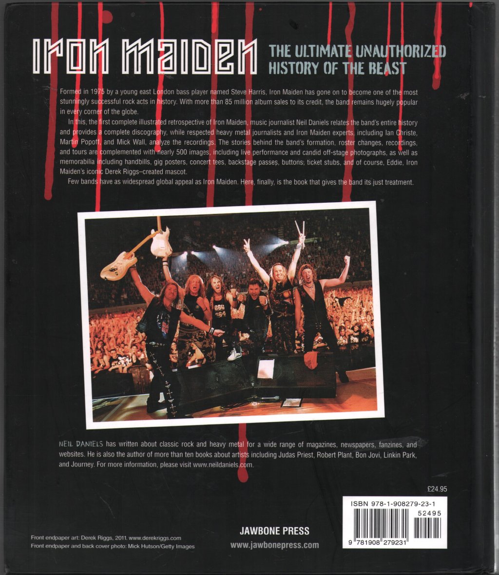 Iron Maiden - Ultimate Unauthorized History Of The Beast - Book