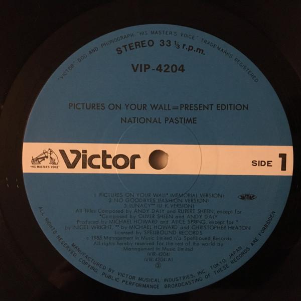 National Pastime - Pictures On Your Wall - 12 Inch