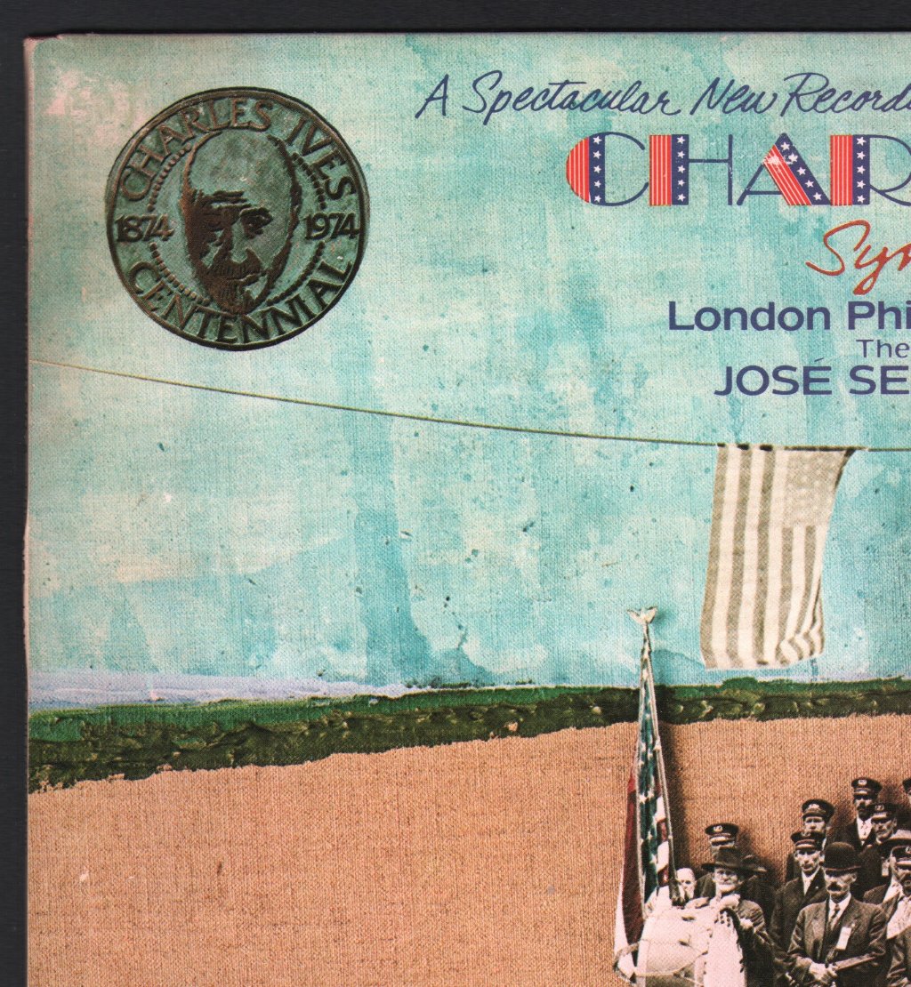 London Philharmonic Orchestra / John Alldis Choir / Jose Serebrier - Charles Ives - Symphony #4 - Lp