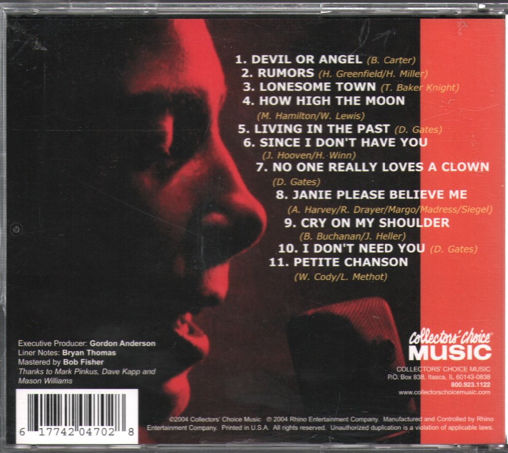 Johnny Crawford - Rumors - Cd