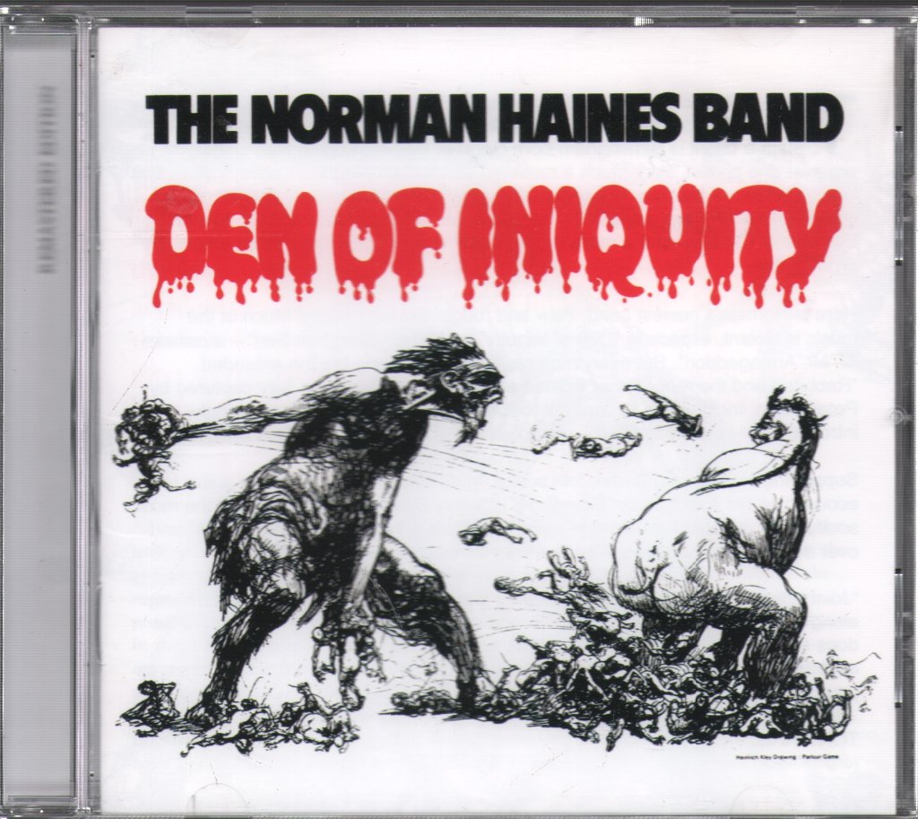 Norman Haines Band - Den Of Iniquity - Cd