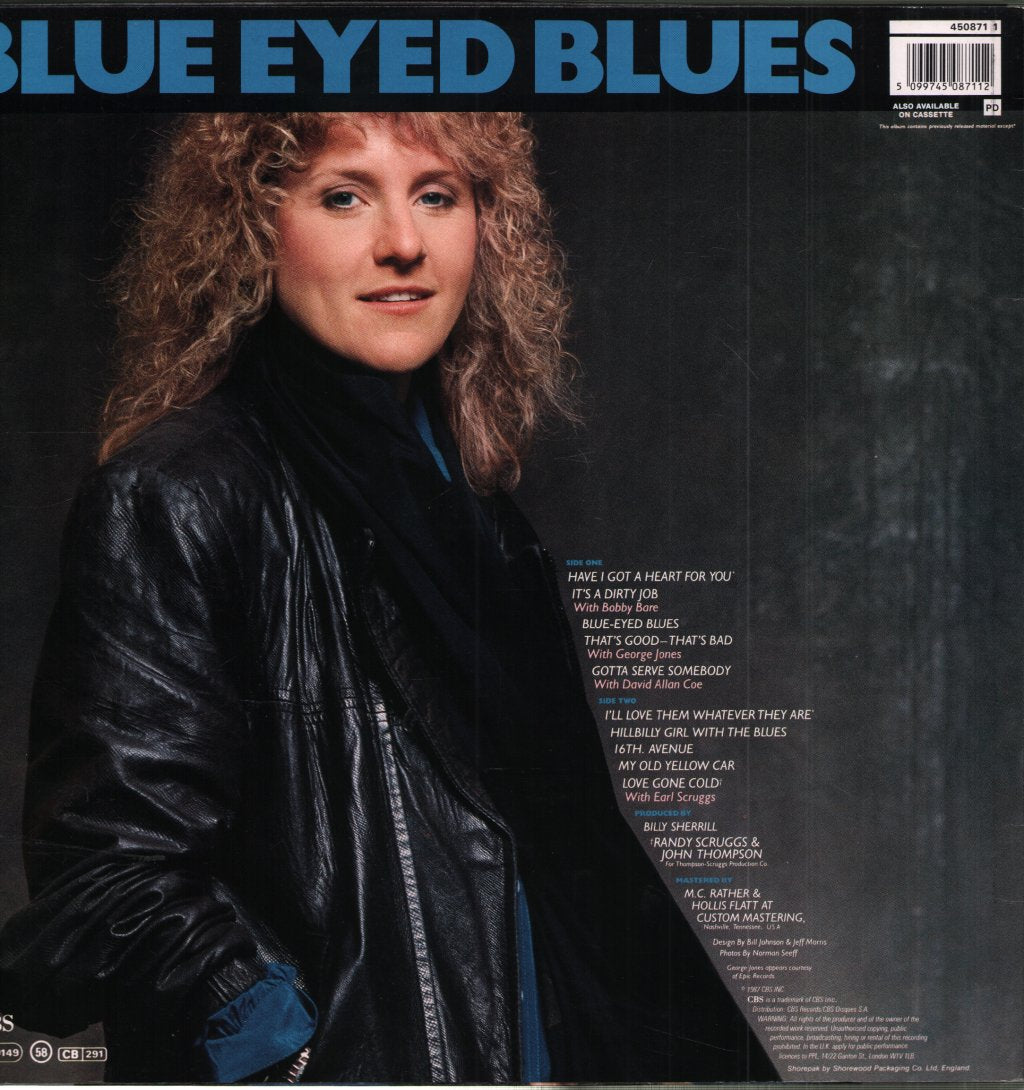 Lacy J. Dalton - Blue Eyed Blues - Lp