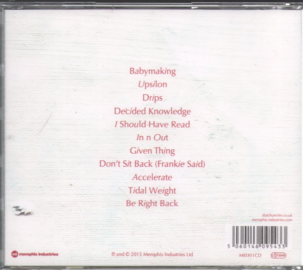 Dutch Uncles - O Shudder - Cd