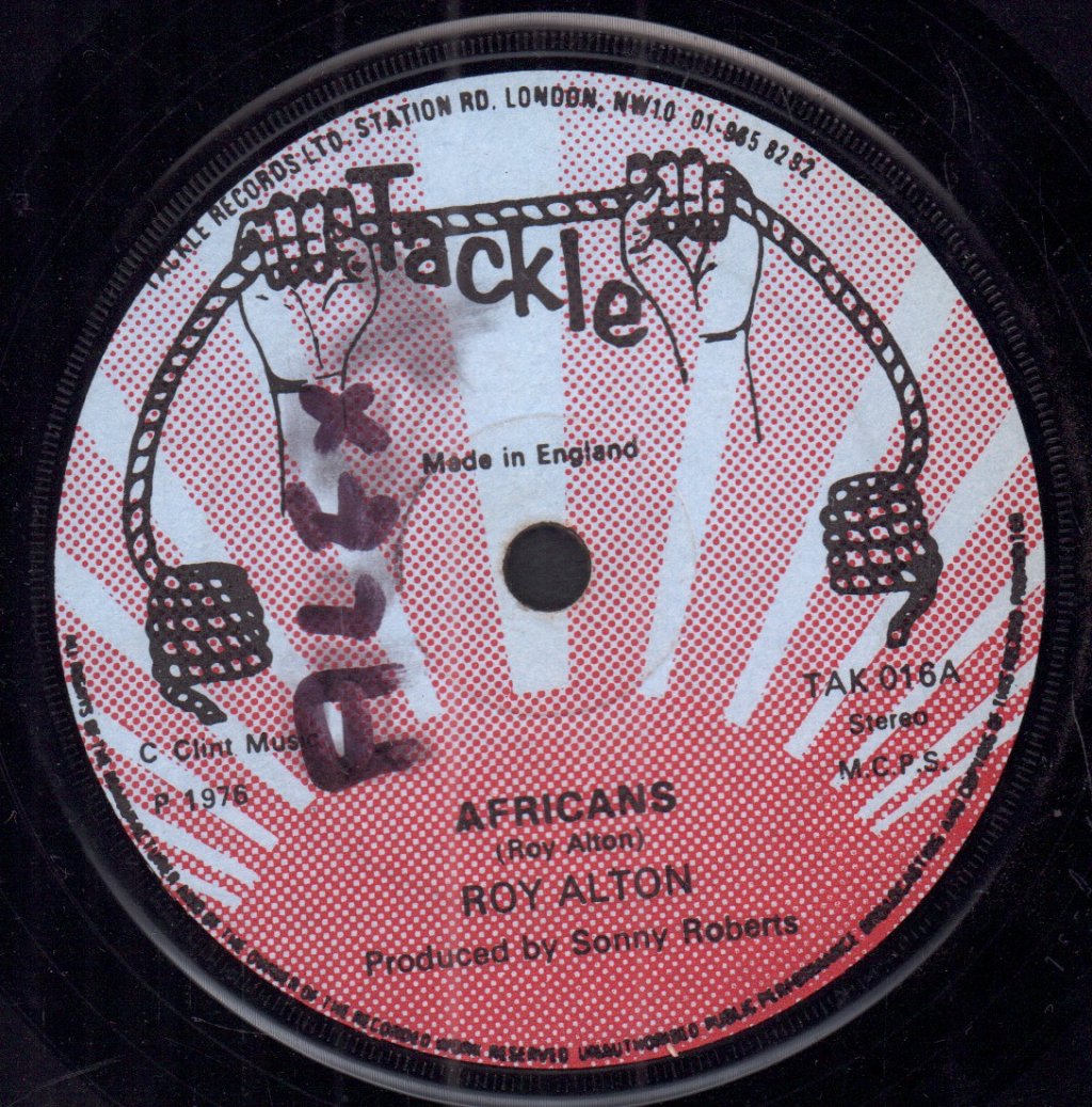 Roy Alton - Africans - 7 Inch