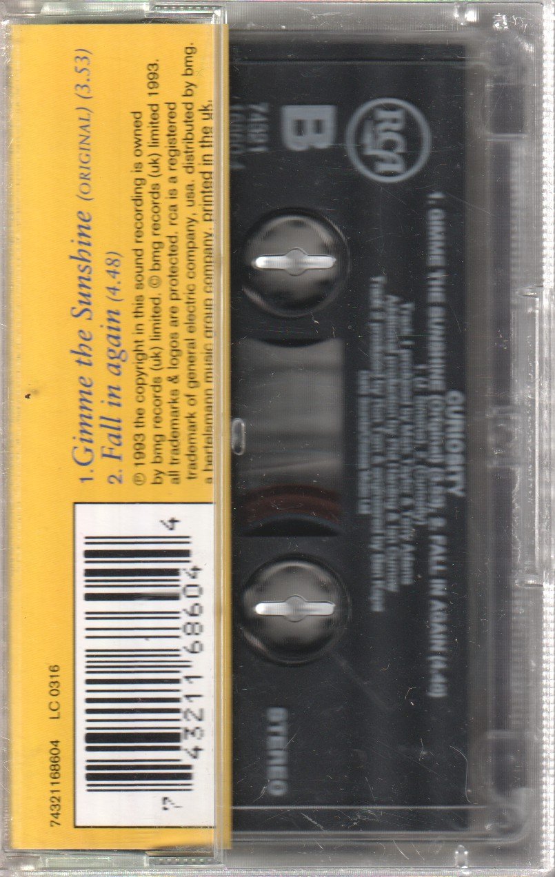 Curiosity - Gimme The Sunshine - Cassette