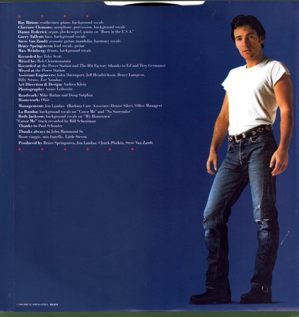 Bruce Springsteen - Born In The Usa - Lp
