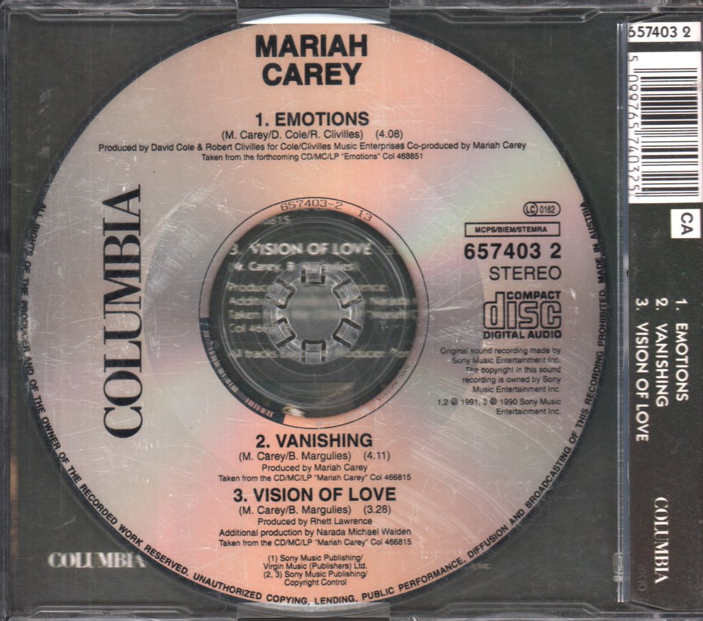Mariah Carey - Emotions - Cd