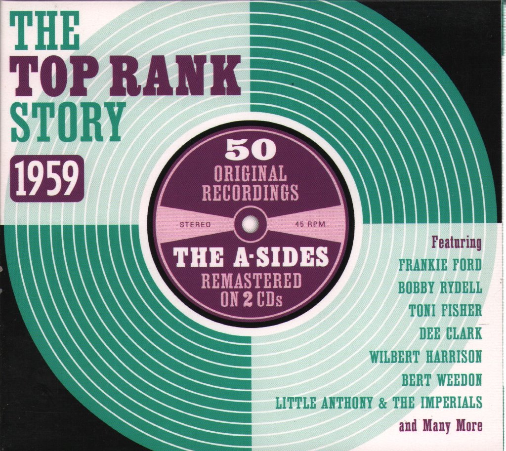 Various Artists - Top Rank Story 1959 - Double Cd