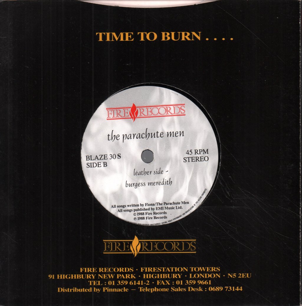 Parachute Men - If I Could Wear Your Jacket - 7 Inch