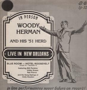 Woody Herman And His '51 Herd - Live In New Orleans - Lp