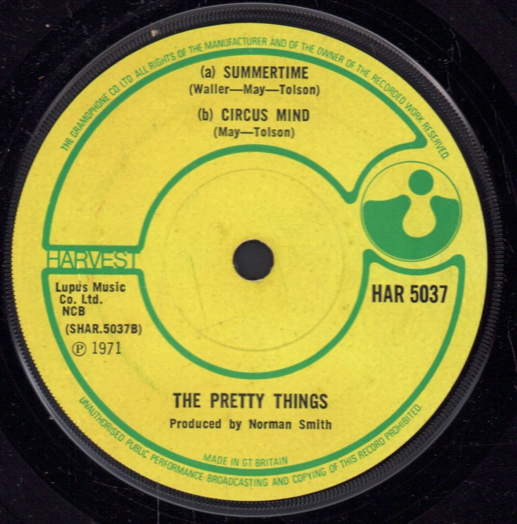 Pretty Things - Stone Hearted Mama - 7 Inch