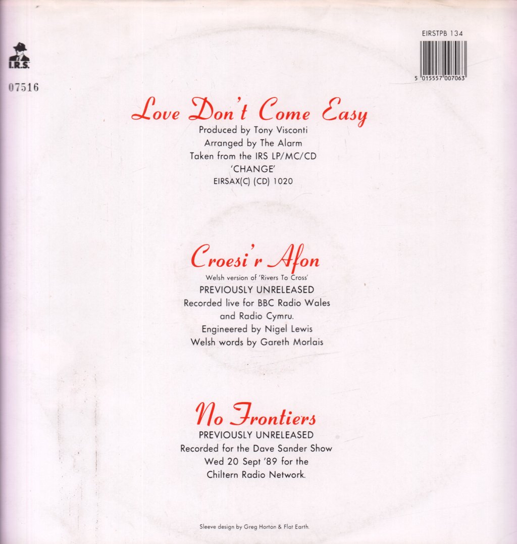 Alarm - Love Don't Come Easy - 12 Inch