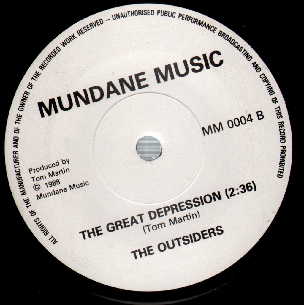 Outsiders (80's) - Northern Queen - 7 Inch