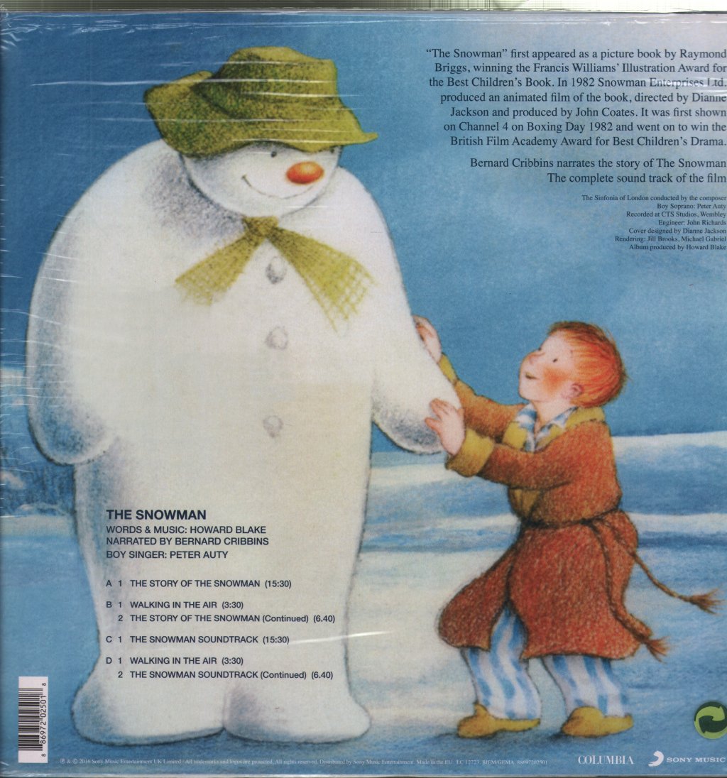 Howard Blake - Snowman - Double Lp