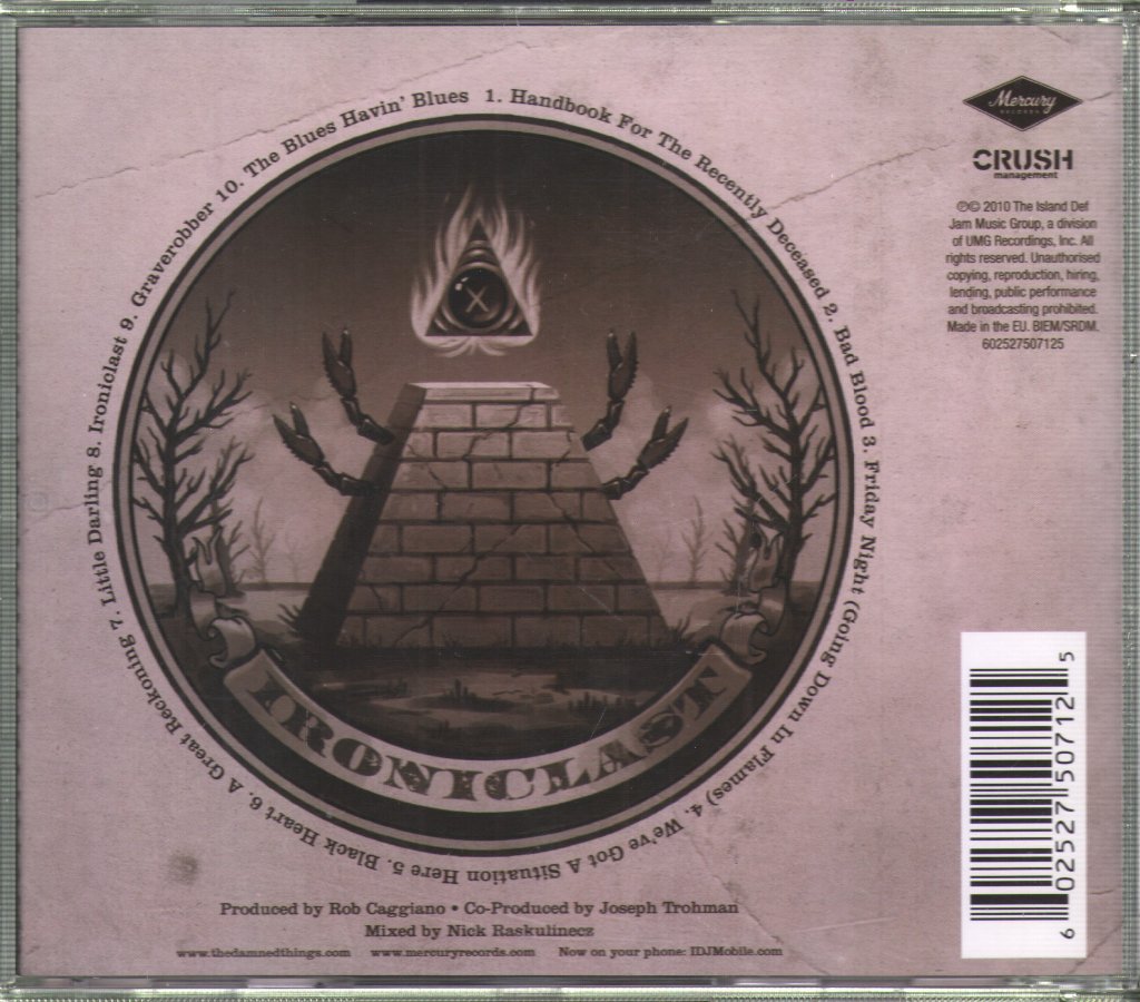 Damned Things - Ironiclast - Cd